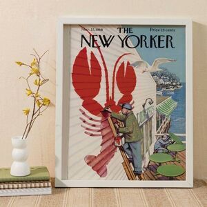 New Yorker Magazine 1958 Maine Lobster Print